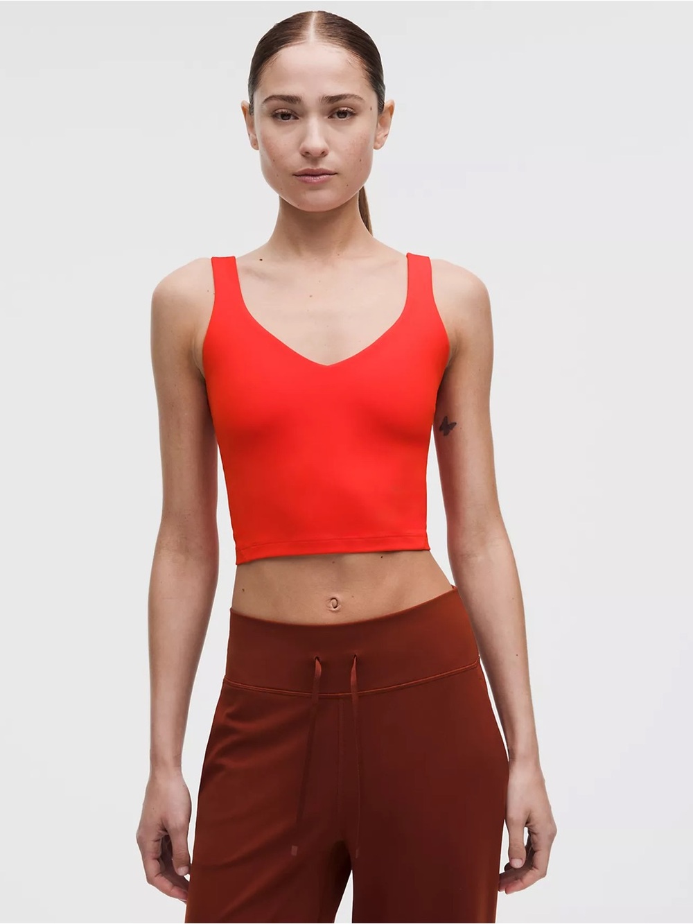 Lululemon Align Tank Cherry Ember Size 10